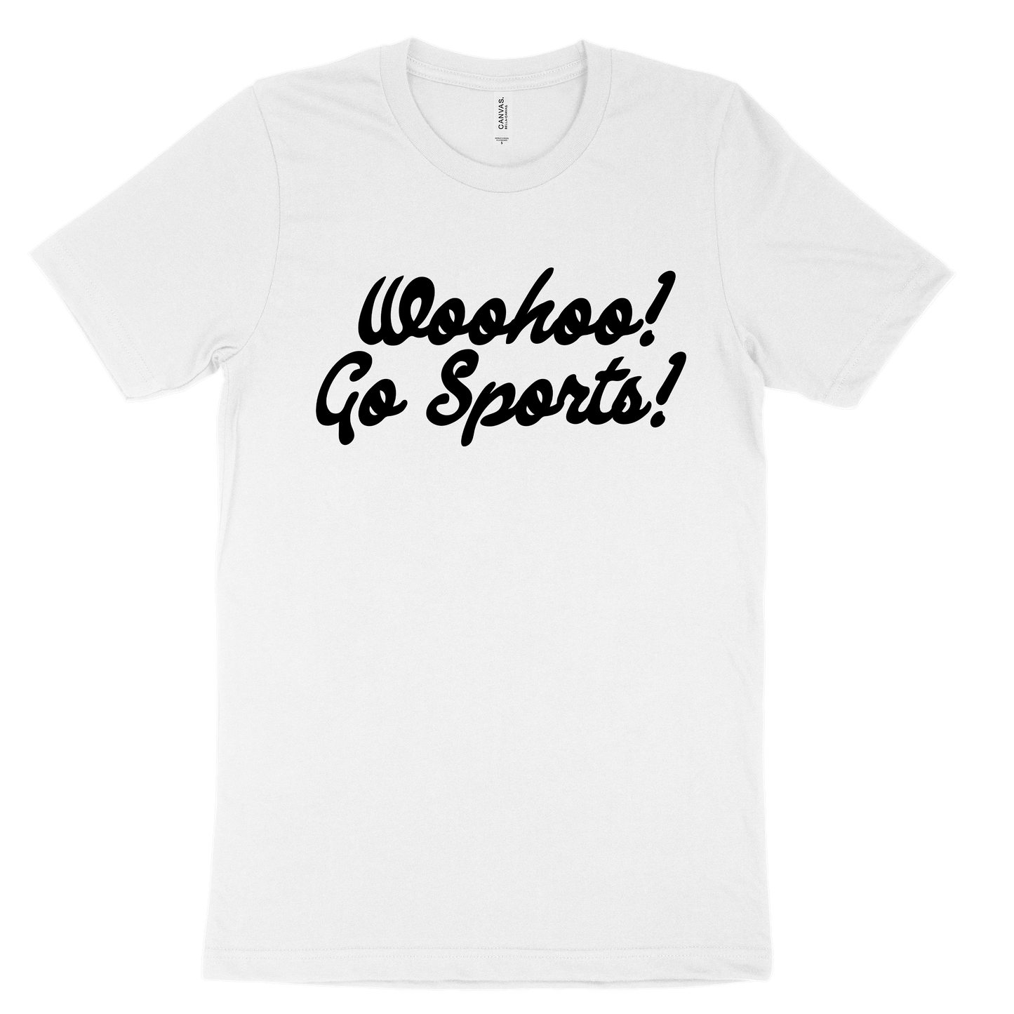 Woohoo! Go Sports! Tee - White