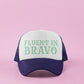 Fluent in Bravo Trucker - Navy