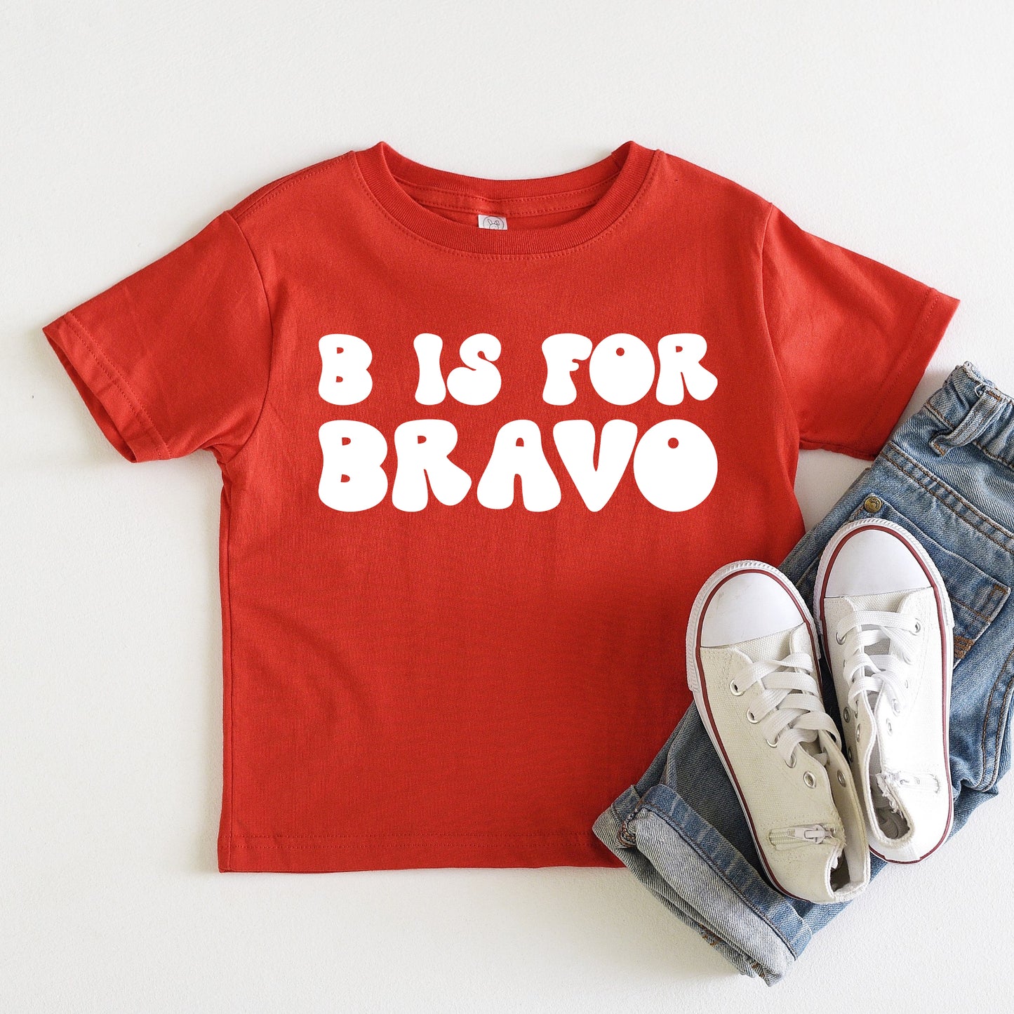 B is for Bravo | Bravo Toddler Tee