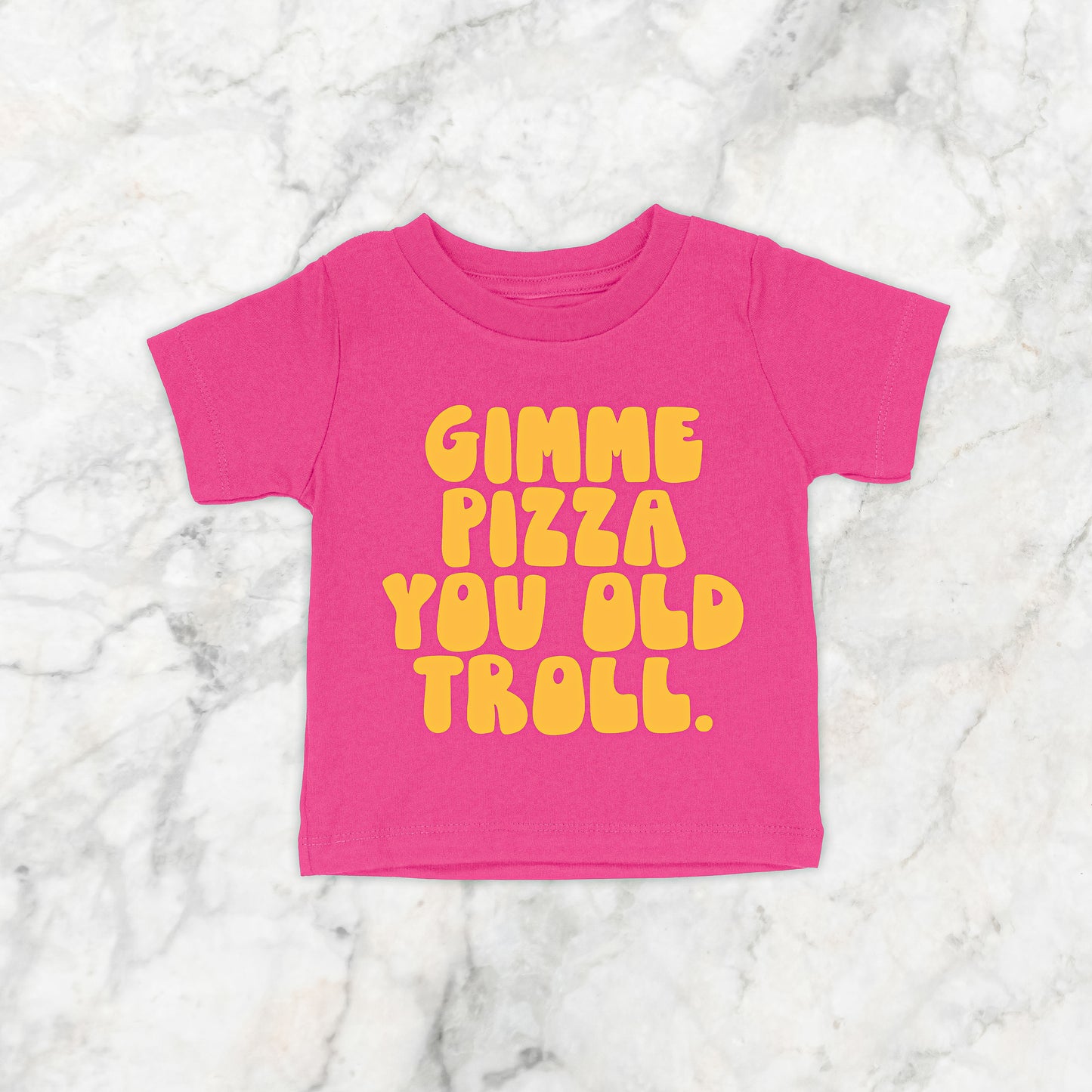 Gimme Pizza You Old Troll | RHONJ Toddler Tee