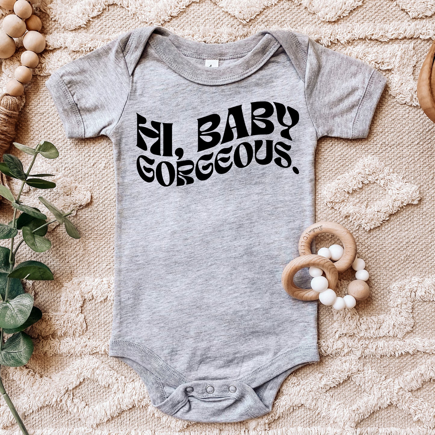 Hi, Baby Gorgeous | RHOSLC Baby One Piece