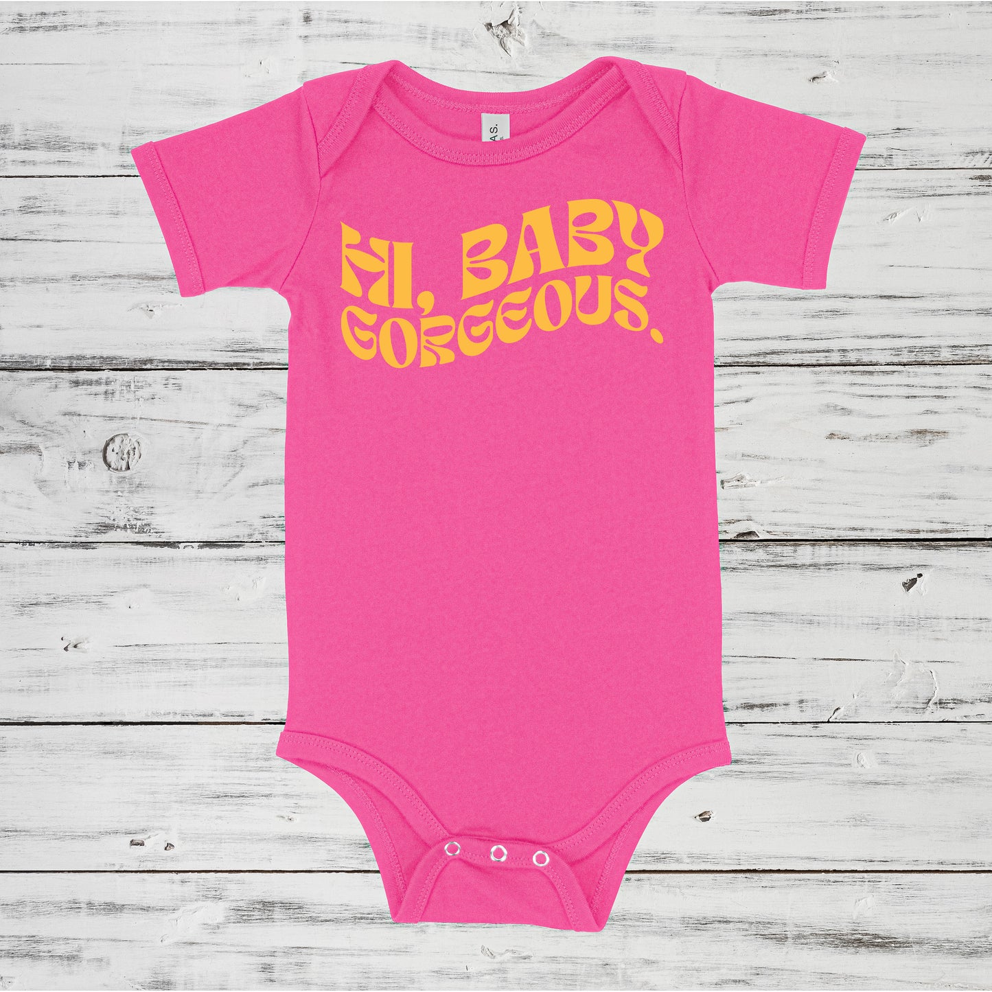 Hi, Baby Gorgeous | RHOSLC Baby One Piece