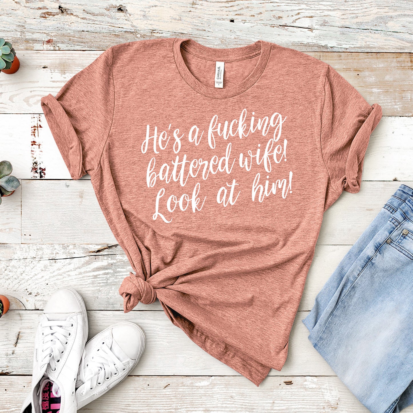 He's A F*cking Battered Wife! Look At Him! | VPR Tee