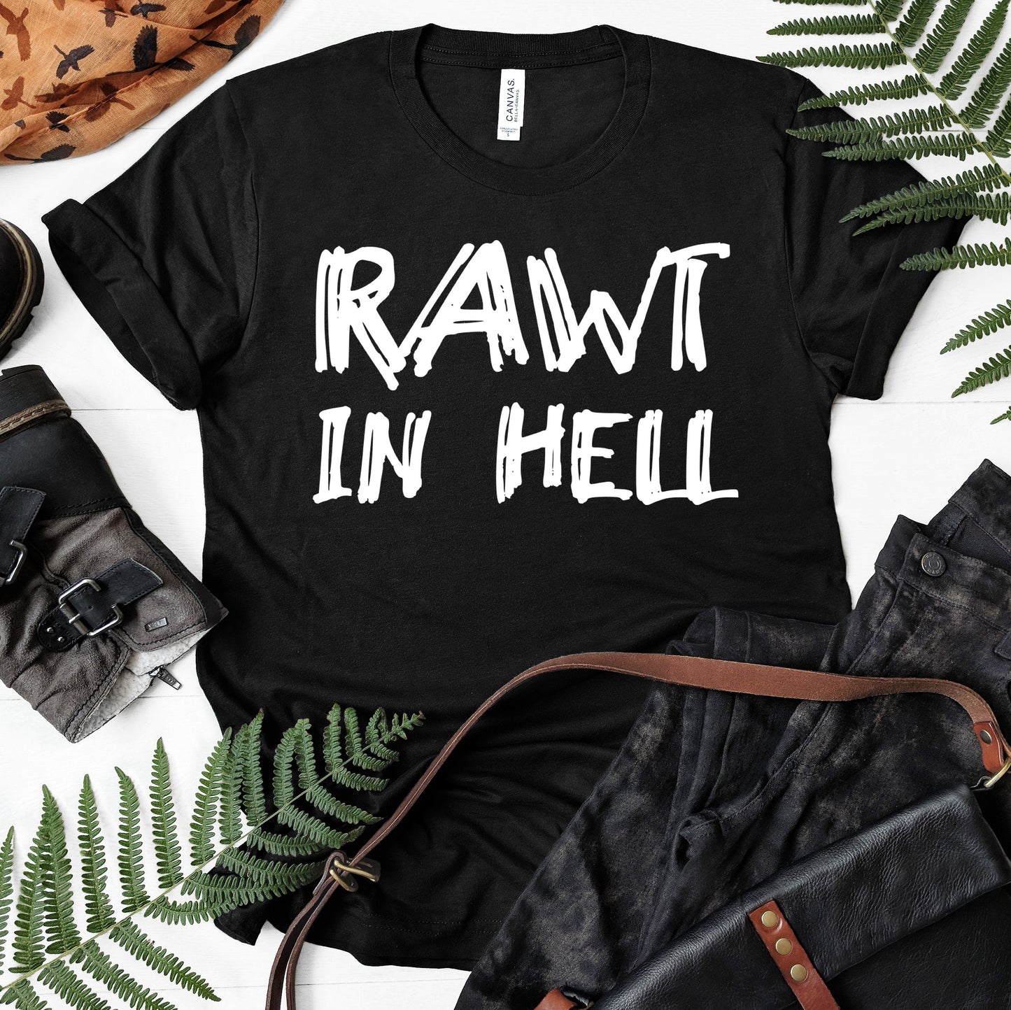 Rawt In Hell | Brittany Cartwright Quote | Unisex Short Sleeved Shirt | Multiple Color Options | Made To Order