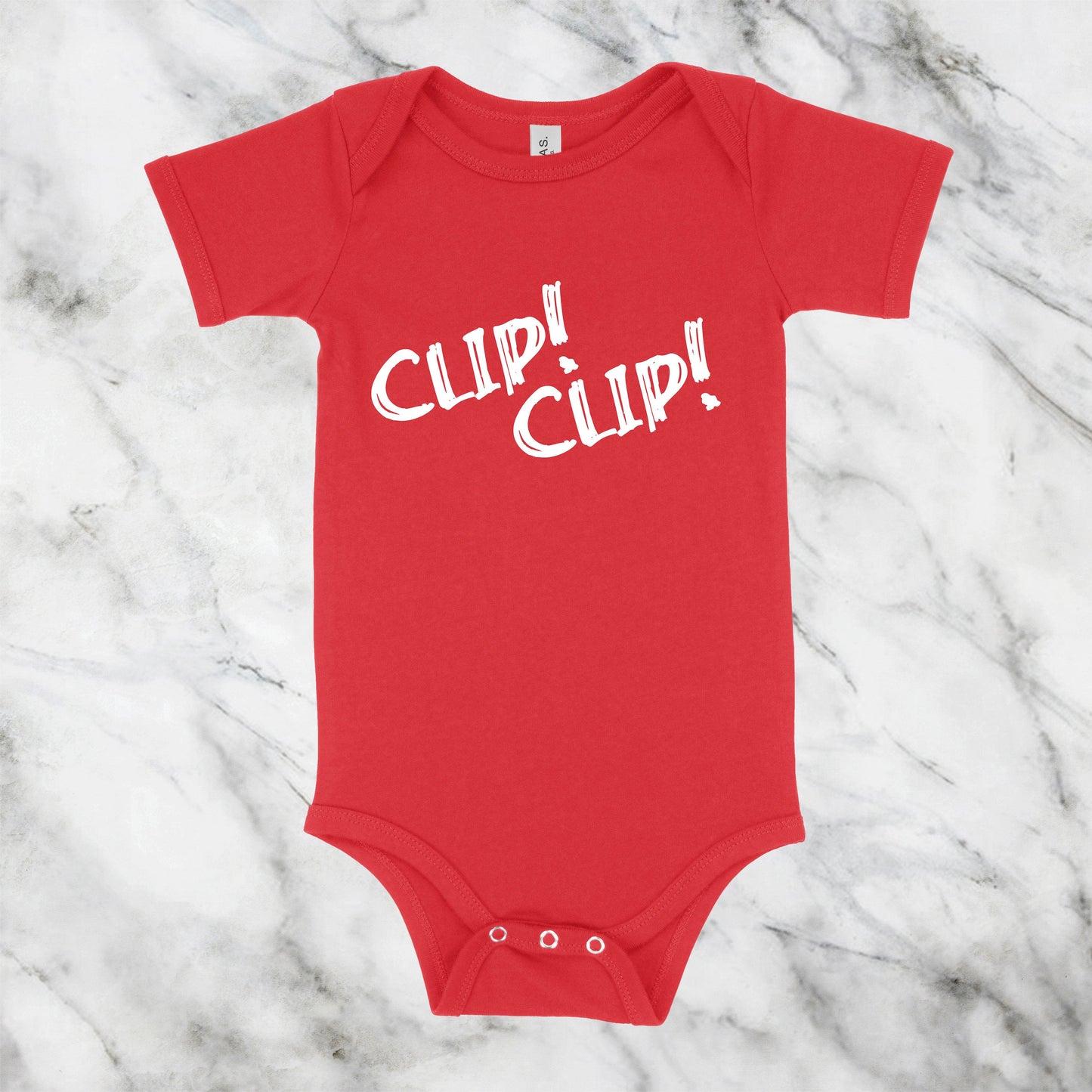 CLIP! CLIP! | RHONY Baby One Piece