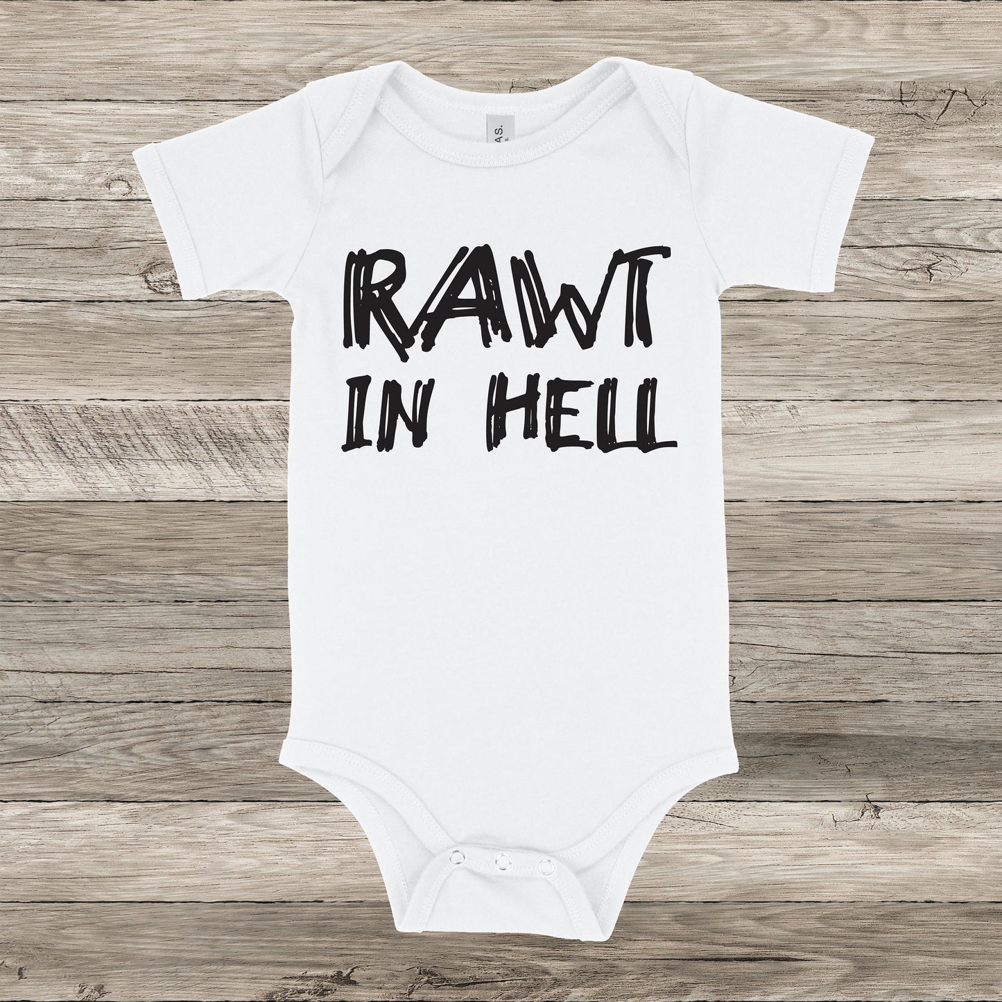 Rawt In Hell | VPR Baby One Piece