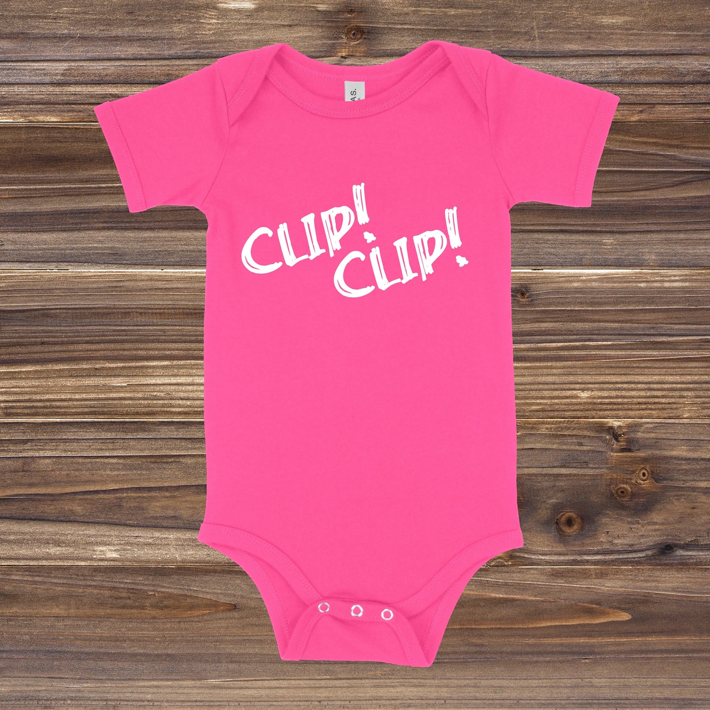 CLIP! CLIP! | RHONY Baby One Piece