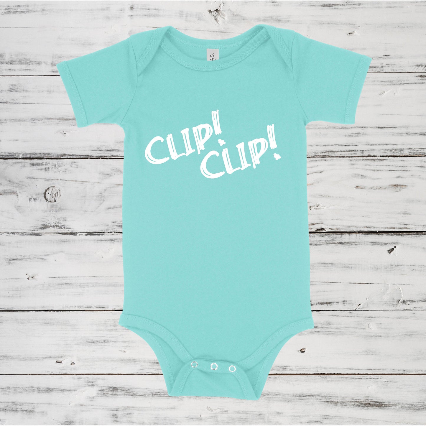 CLIP! CLIP! | RHONY Baby One Piece