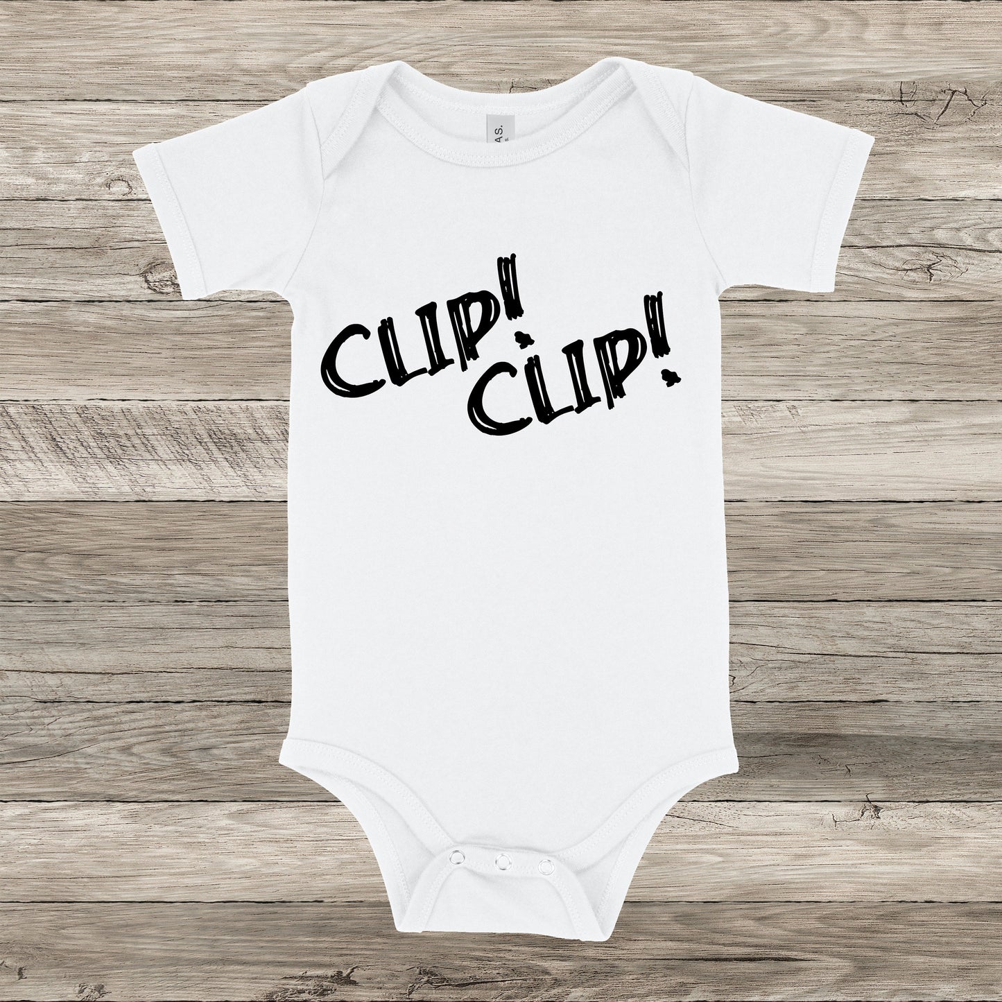 CLIP! CLIP! | RHONY Baby One Piece